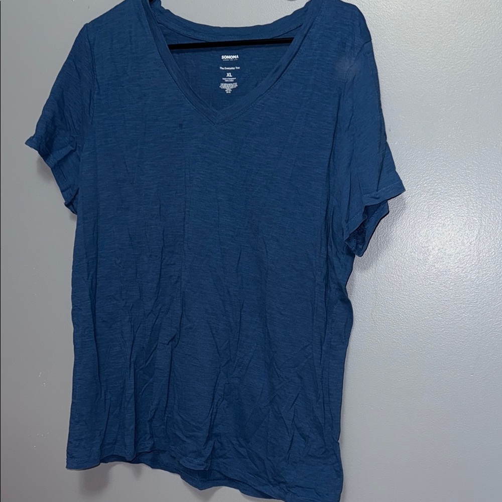 Sonoma Blue Relaxed Short Sleeve T-Shirt
